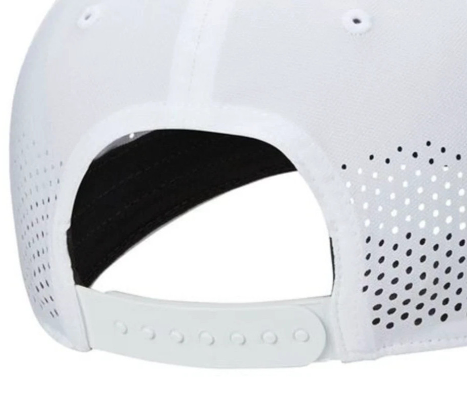 Nike Dri-Fit ADV Club Cap Structured Swoosh Tennis Hat White S/M M/L FB5636-100