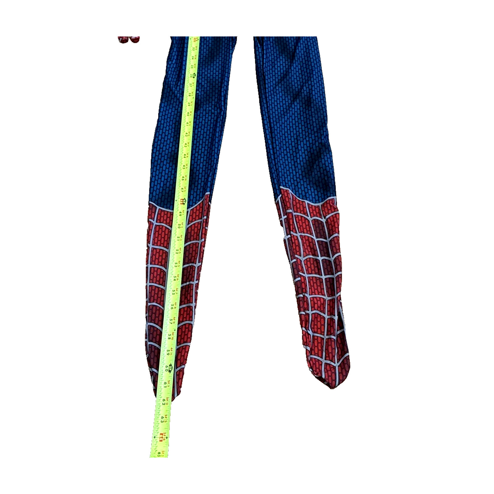 Spider-Man Size L Stretch Spandex Full Jumpsuit Adult/Kids Halloween Costume NEW
