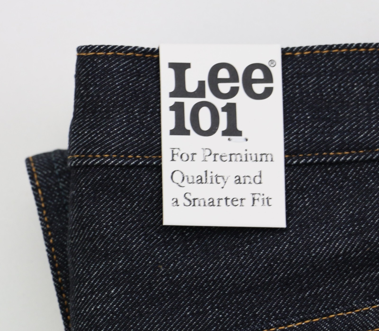 Lee 101 Rider Men’s Jeans Japanese Dry Selvedge Denim 13.75 oz Made in Italy New