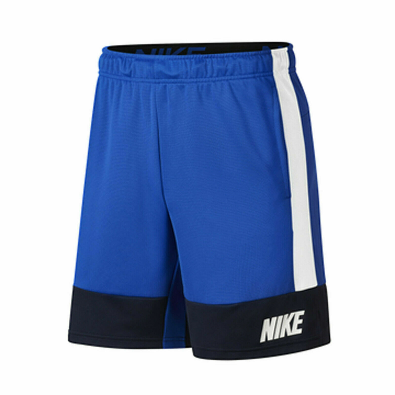 Nike Men’s Fly MC Training Shorts 5.0 Blue White Black DJ0285-480