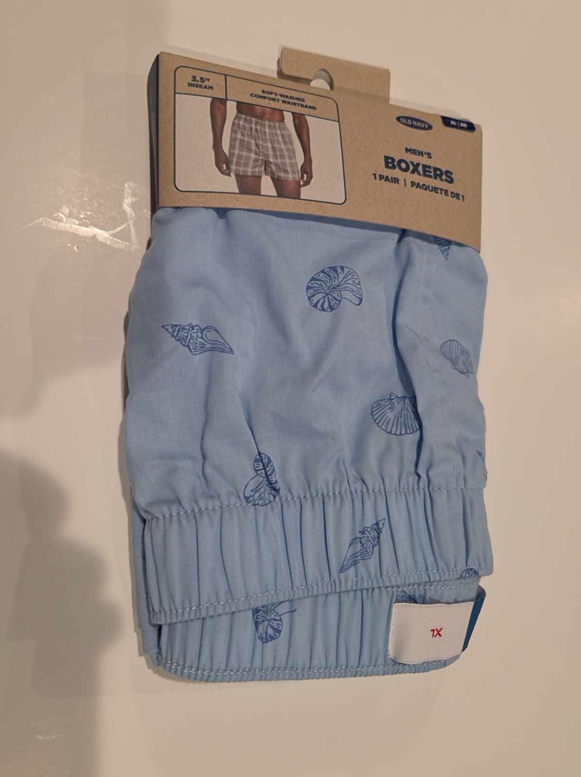 Old Navy Men’s Shell Pattern Boxer Shorts – NWT