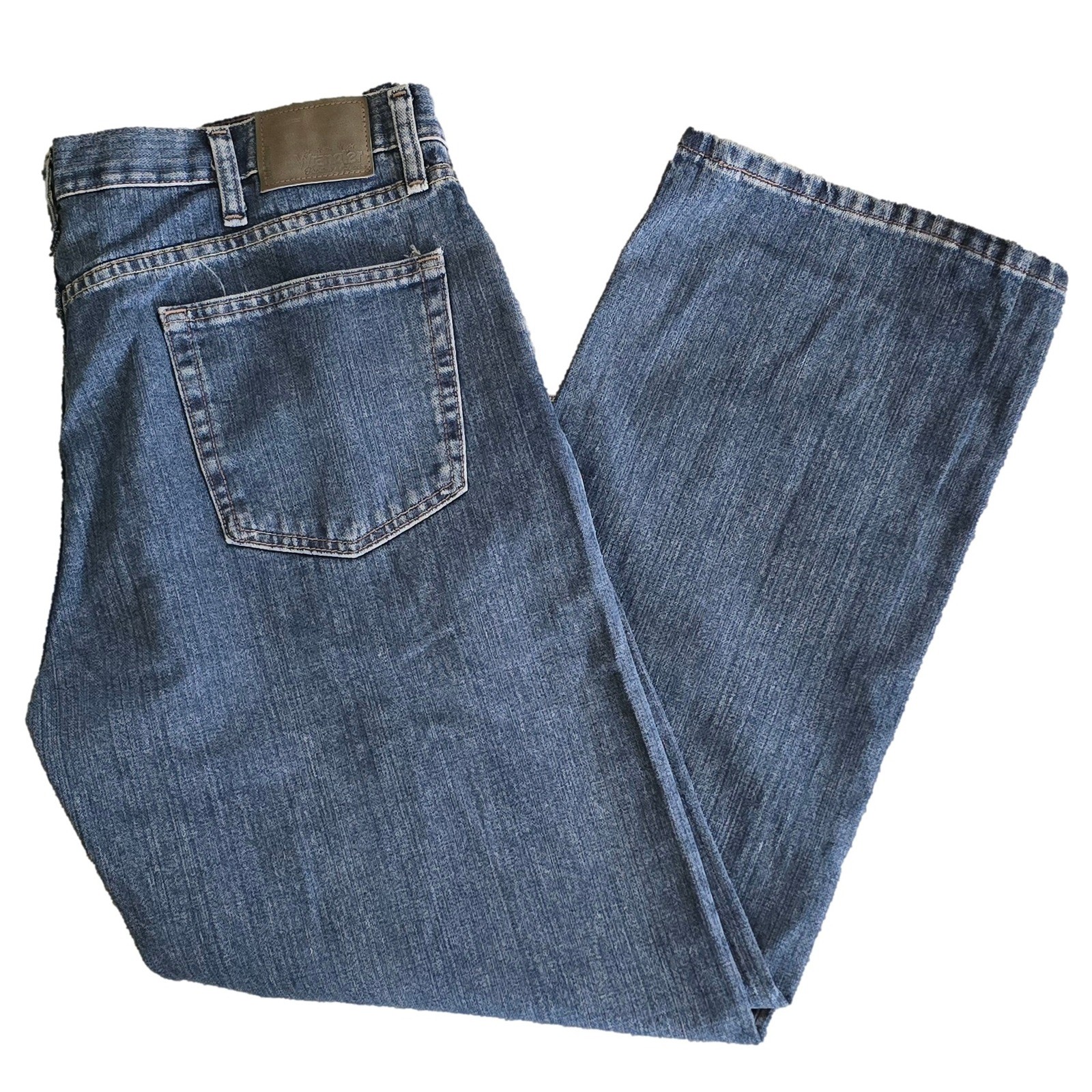 (3) Wrangler Jeans Men’s 38×30 Relaxed Fit Straight Five Star Premium Denim NEW