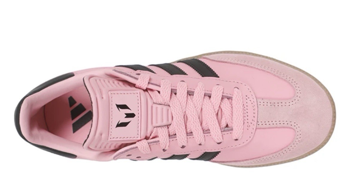 Adidas Lionel Messi x Samba Light Pink Black JP7844 Men’s Sneakers Sizes NEW