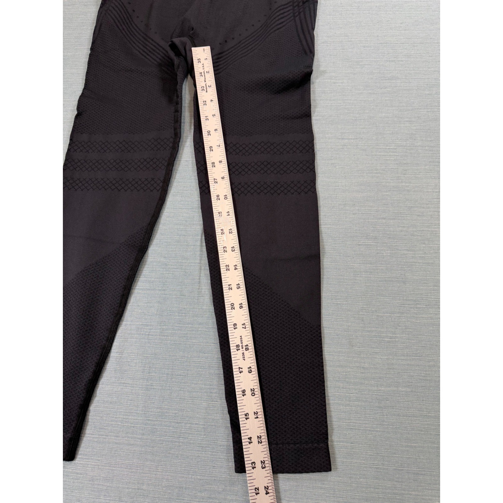 Seamless High Waisted Compression Leggings XXL Black Athleisure Yoga Pants