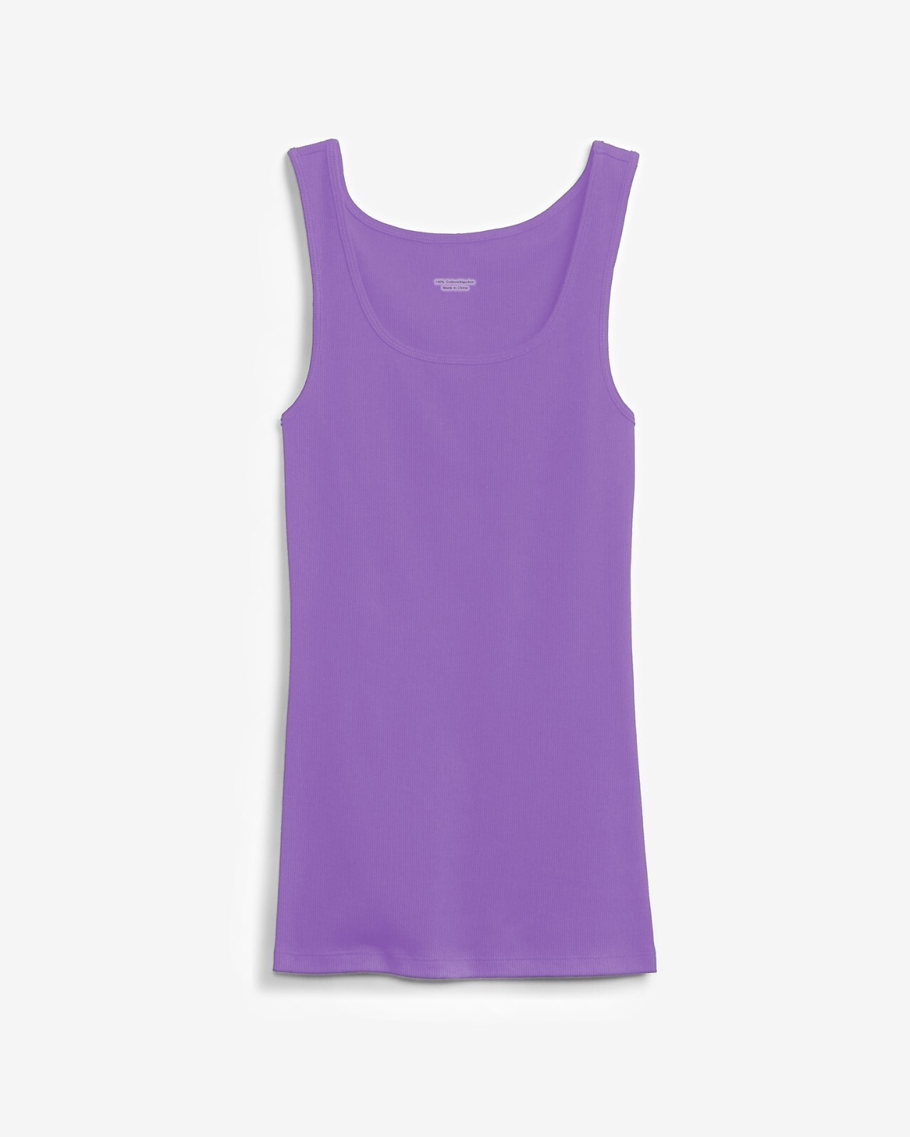 3-12Pcs Women Basic Round Neck Ribbed Tank Top 100% Cotton Sleeveless Shirts