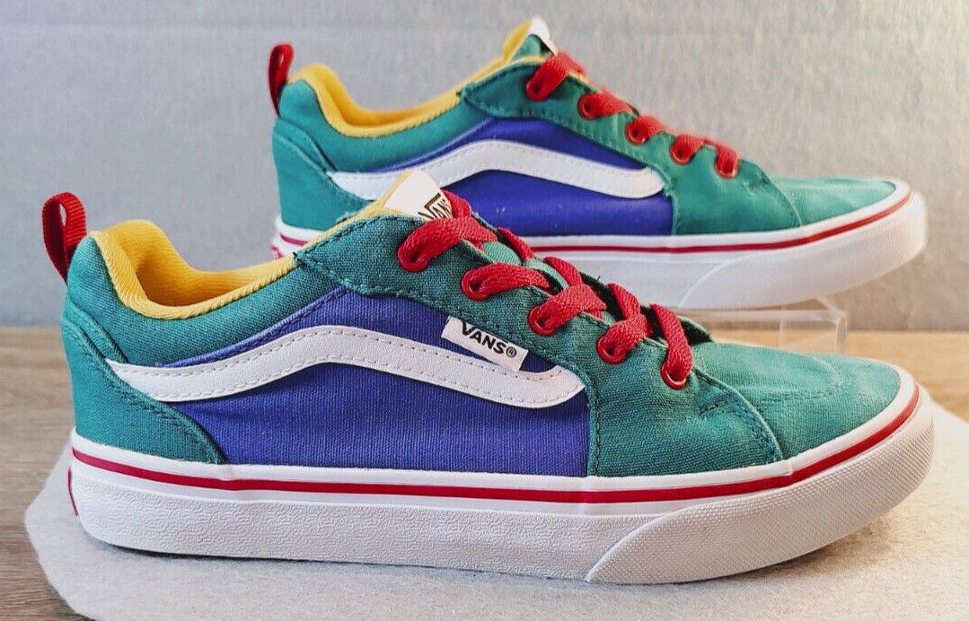 Vans Tennis Shoe 580357 Multicolor Skateboard Sneakers US Sz Men/Youth 4 Women 6