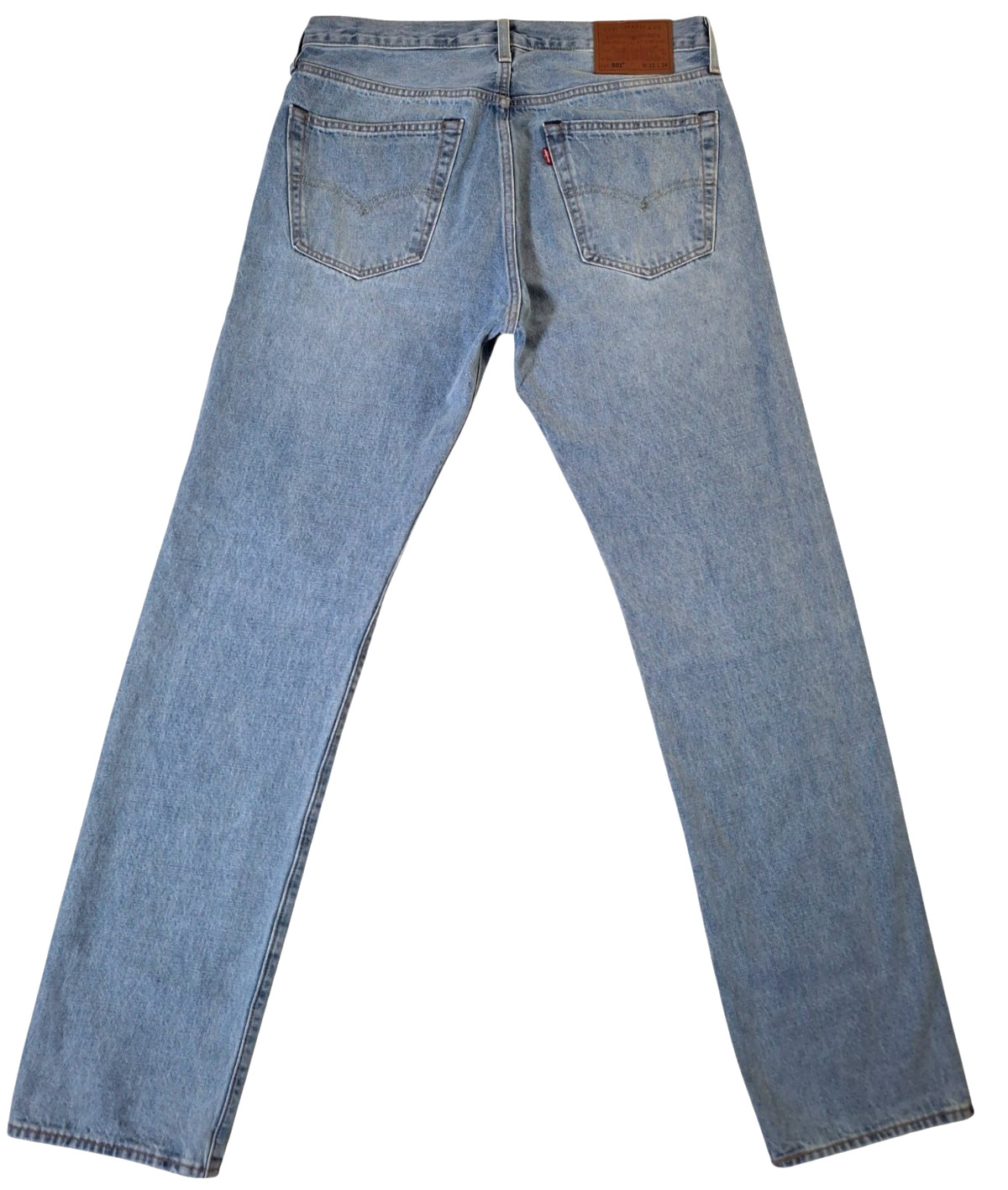 Levi’s 501 Premium Jeans Men’s 32×34* (34×34) Blue Denim Straight Leg Button Fly
