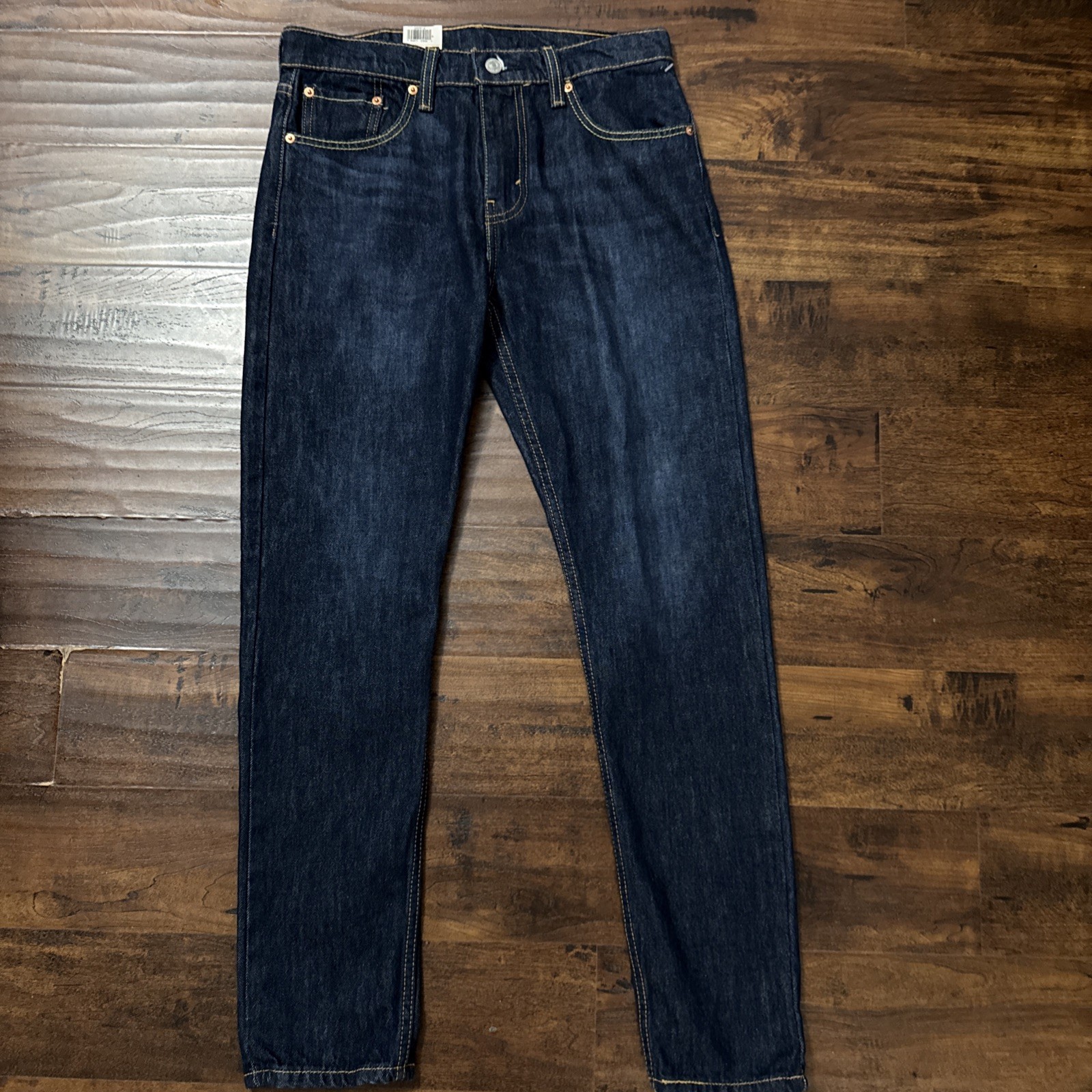 NWT Levi’s 512 Slim Taper Jeans Dark Blue 100% Cotton Men’s 30×29. C6