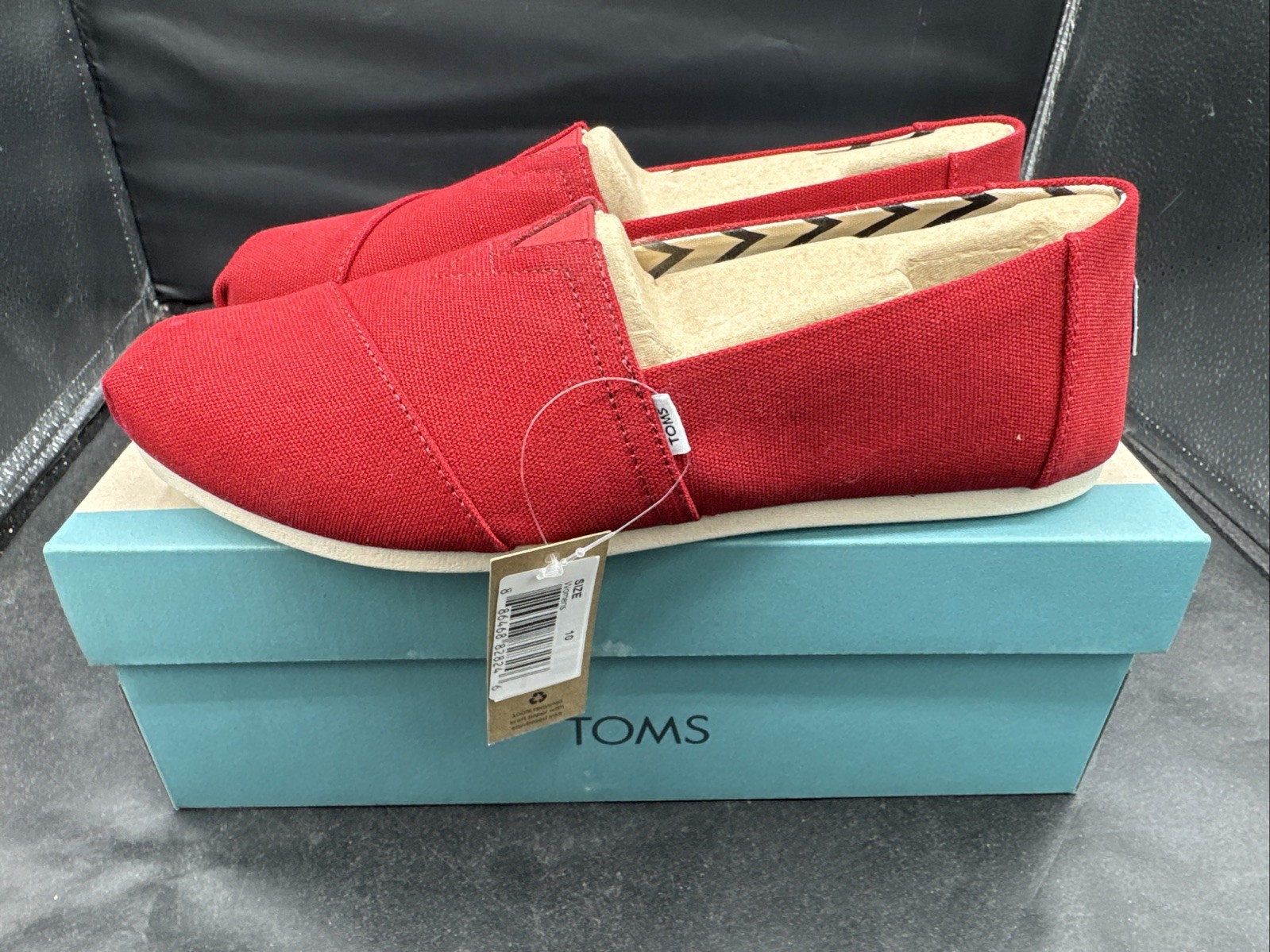 PICK SIZE / COLOR – TOMS Womens Alpargata Recycled Cotton Canvas Slip On Shoes