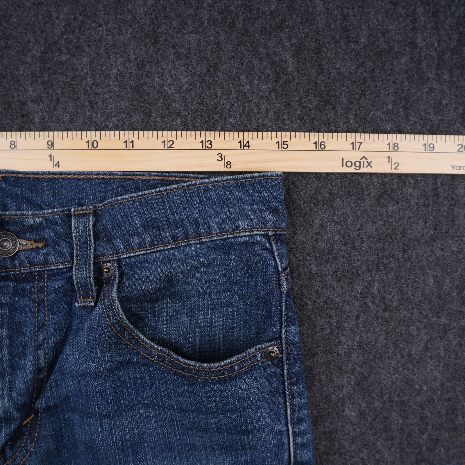 Levis 511 Slim Fit Jeans Mens 30×30 Blue Excellent Stretch Denim Pants