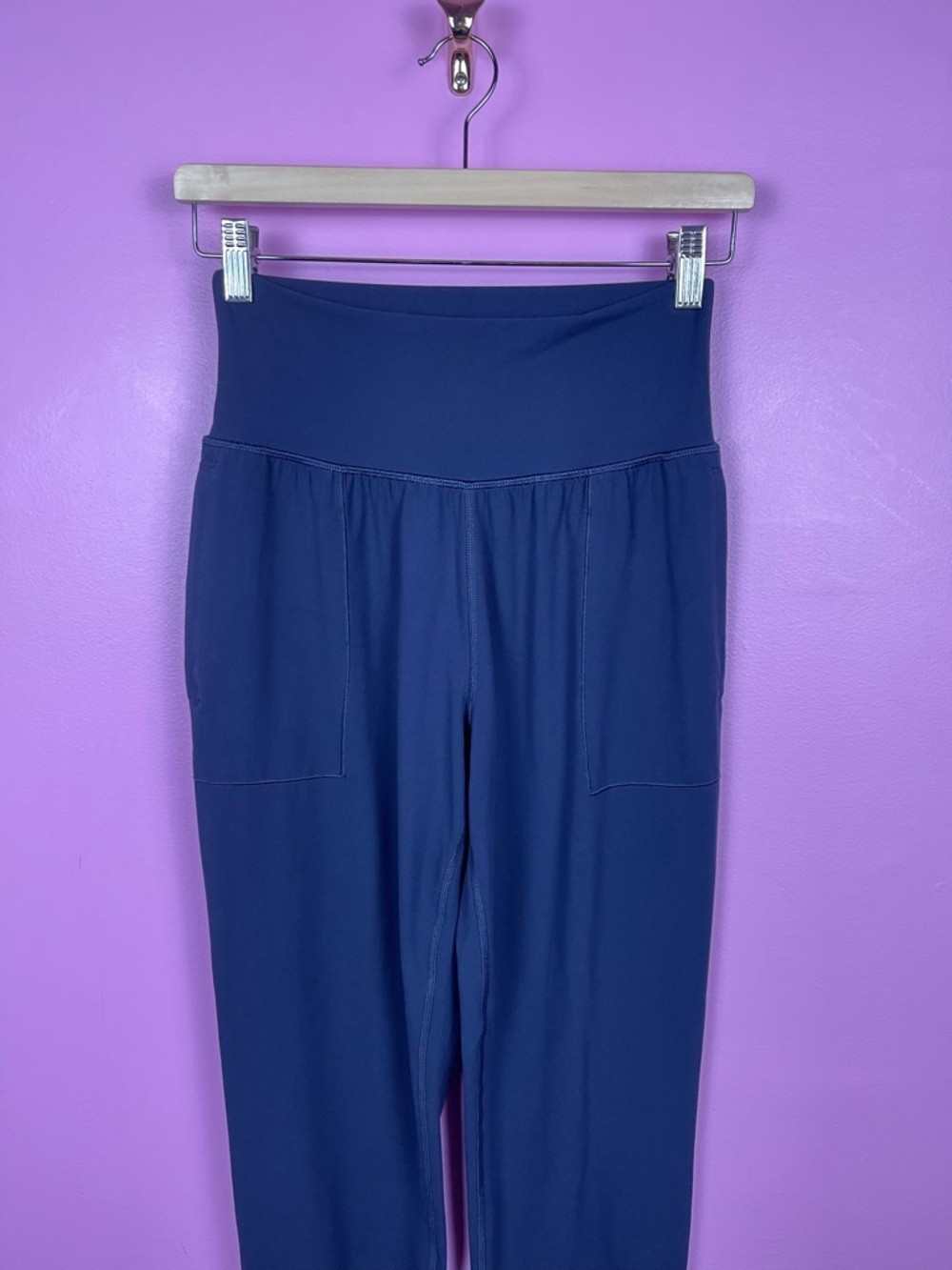 Athleta Salutation High Rise Jogger Navy Powervita Women’s Small