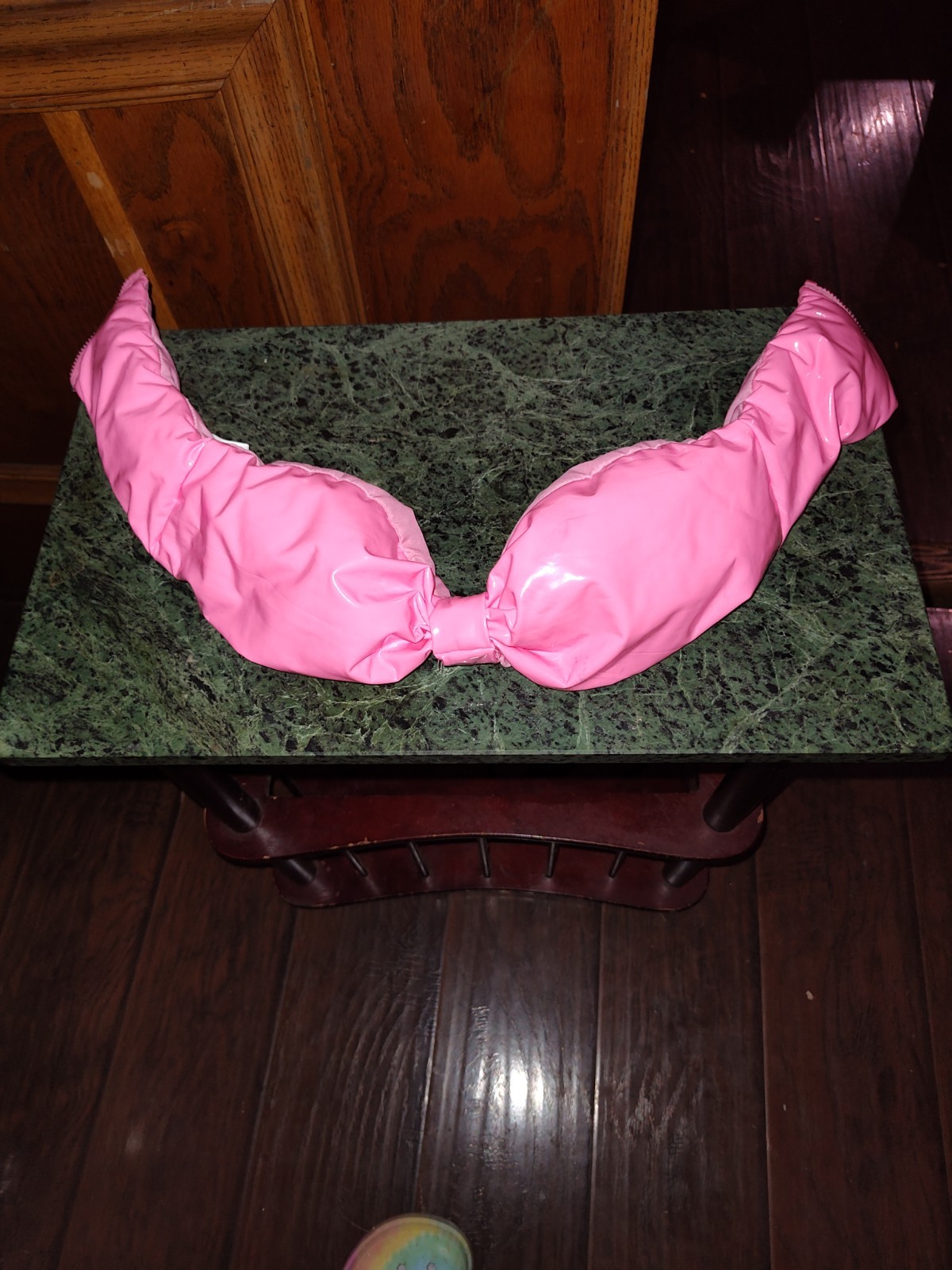 Pink Puffy Bra/Top Great For Raves