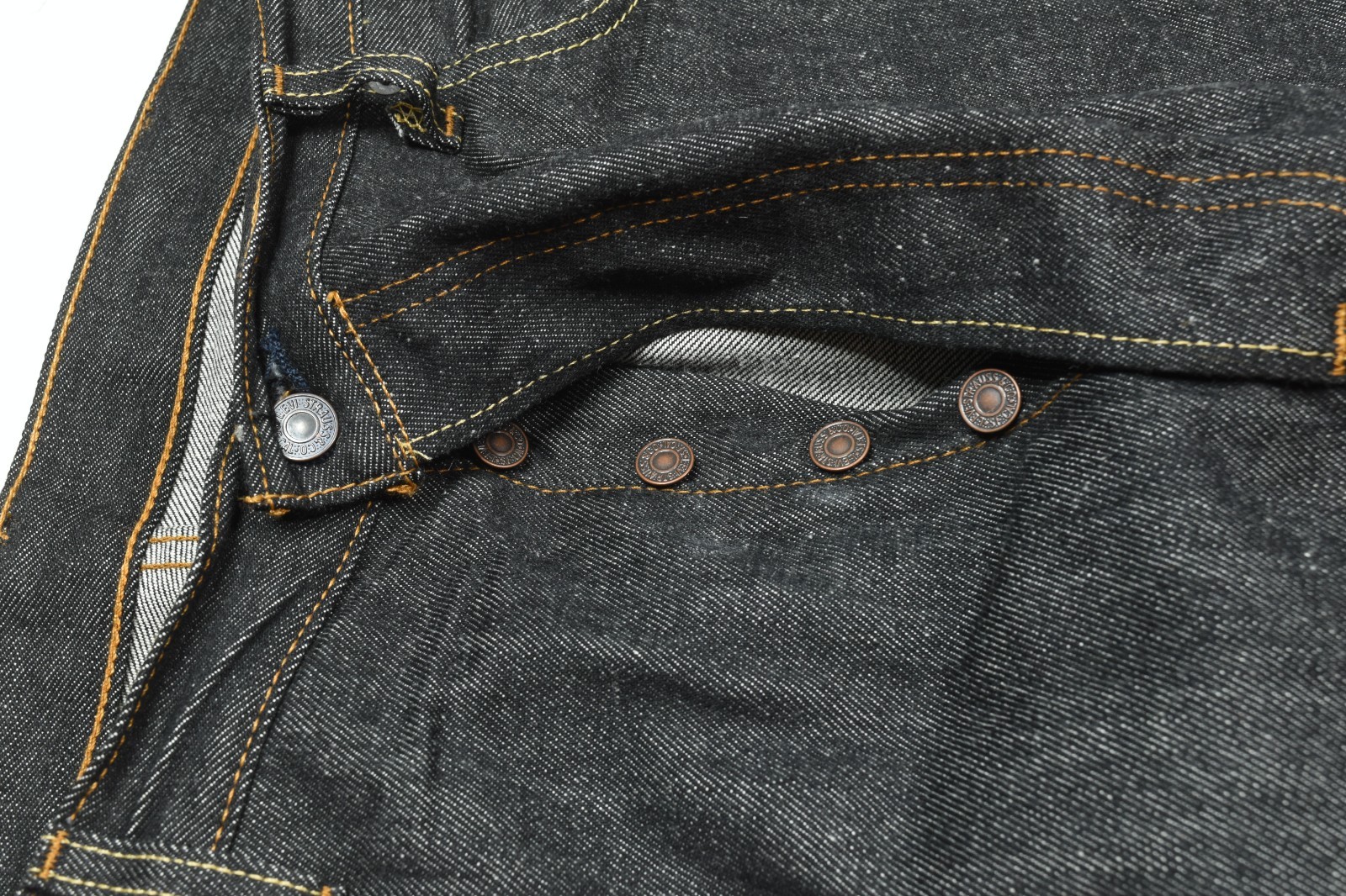 Levi’s 501 Original Shrink to Fit Jeans Mens 40×32 Black Original Fit Straight