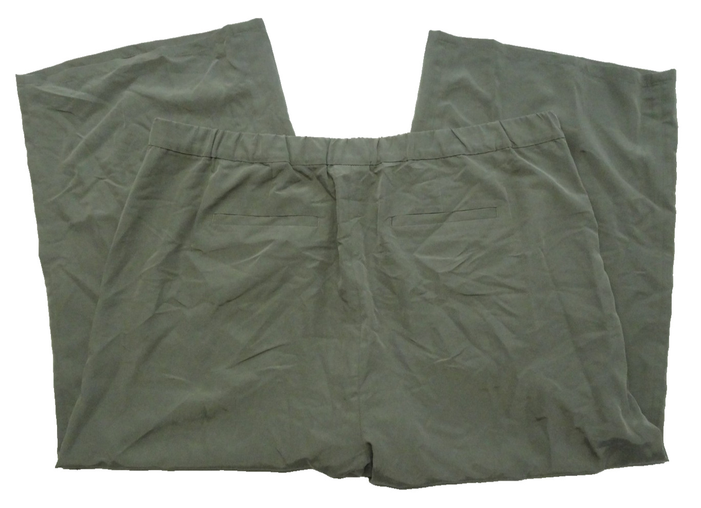 NWT J. Jill Trouser Women 2X Caraway Pant 26″ Cropped Wide Leg Side-Zip 218734