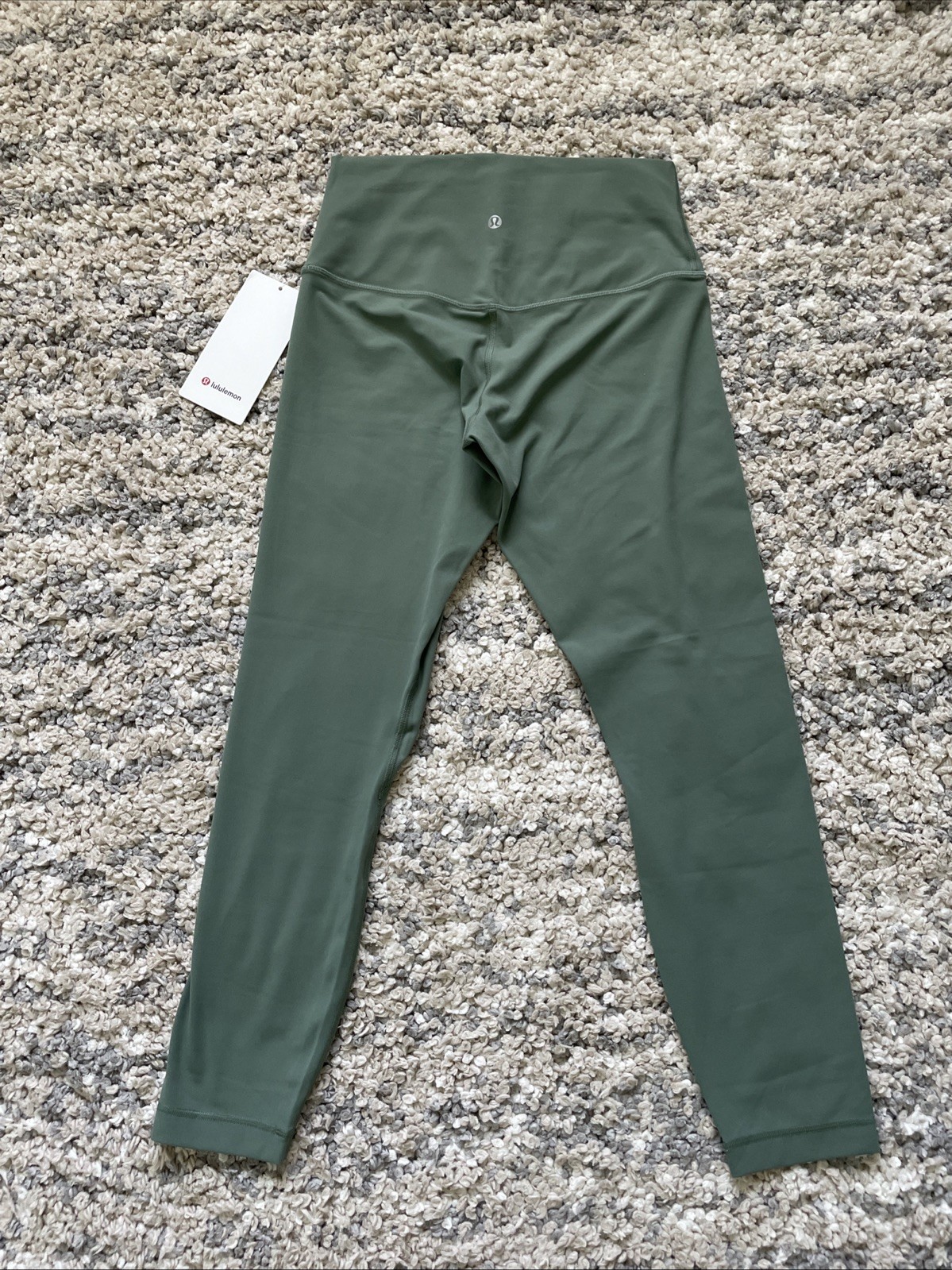 Lululemon Align High-Rise Pant 25″ Leggings, NWT, GREU, Size 8