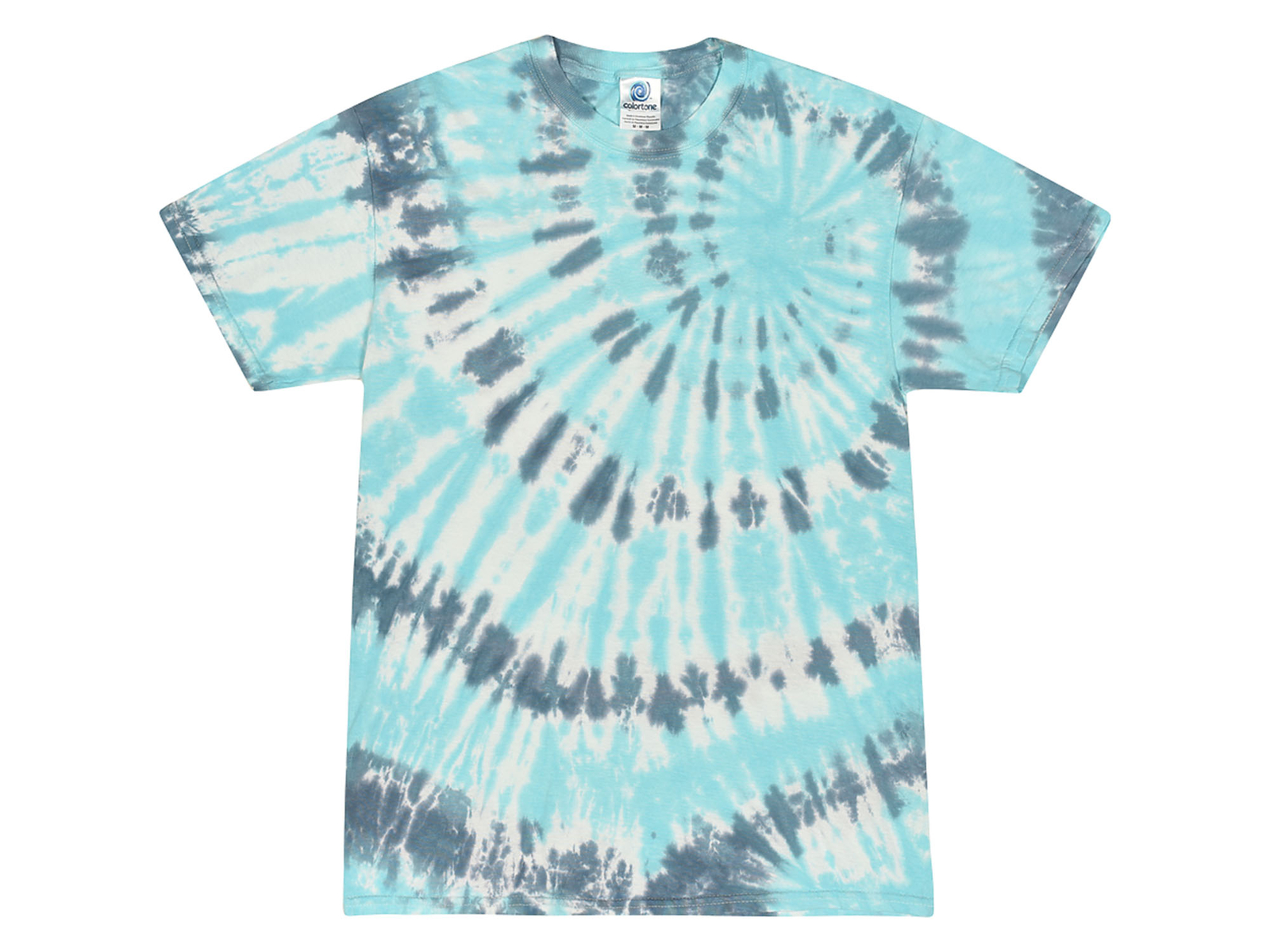 Tie Dye T-Shirts Multi-Color Kids & Adult Short Sleeve Cotton Colortone