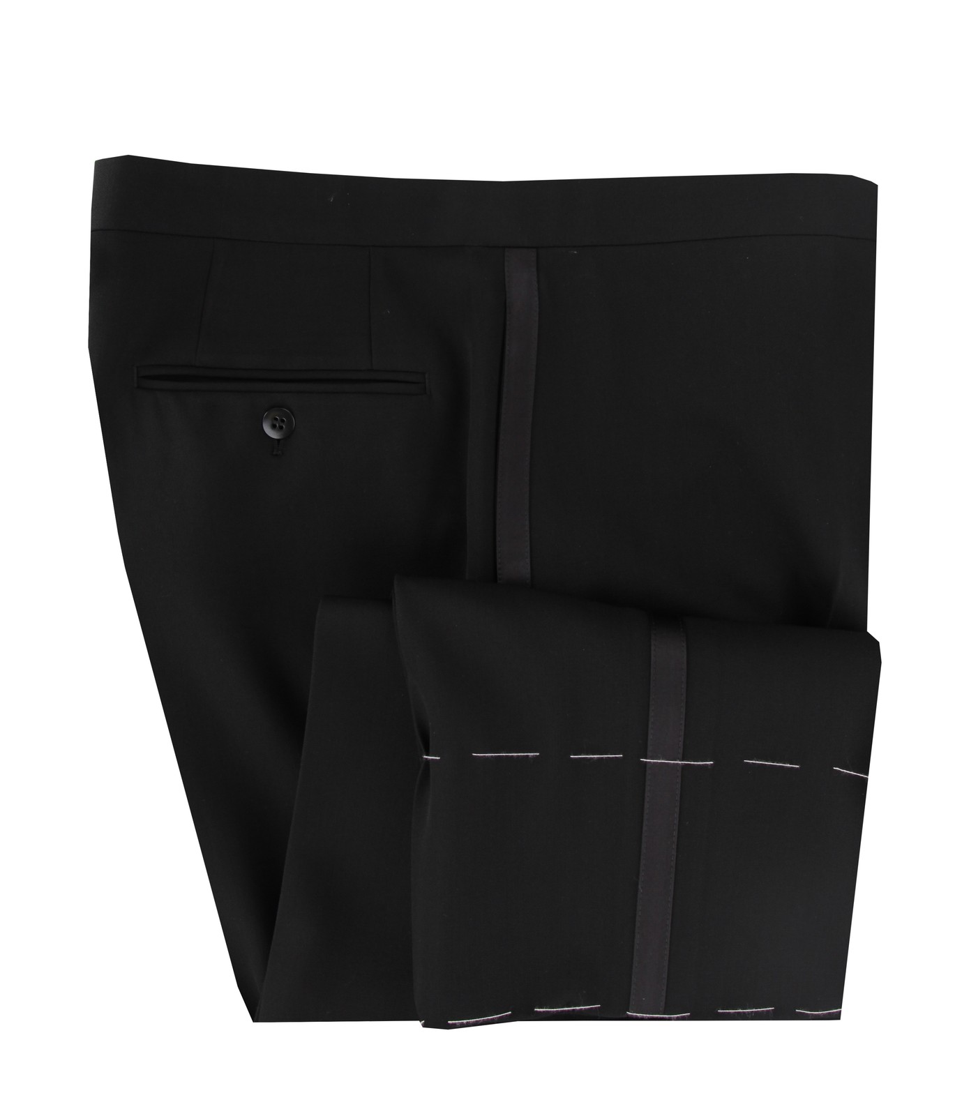 $7200 Brioni Black Wool Tuxedo – (BR44261)
