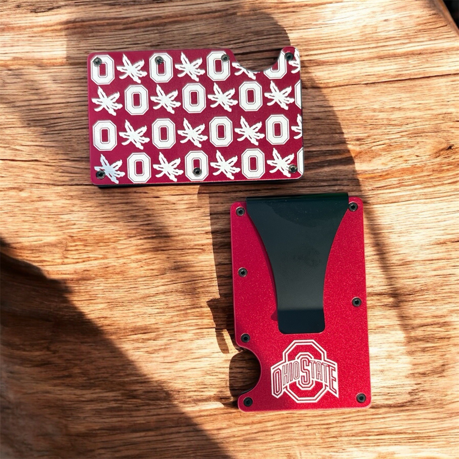 Brand new Custom Anything You Want Engraved RFID Minimalist Wallet You Pick