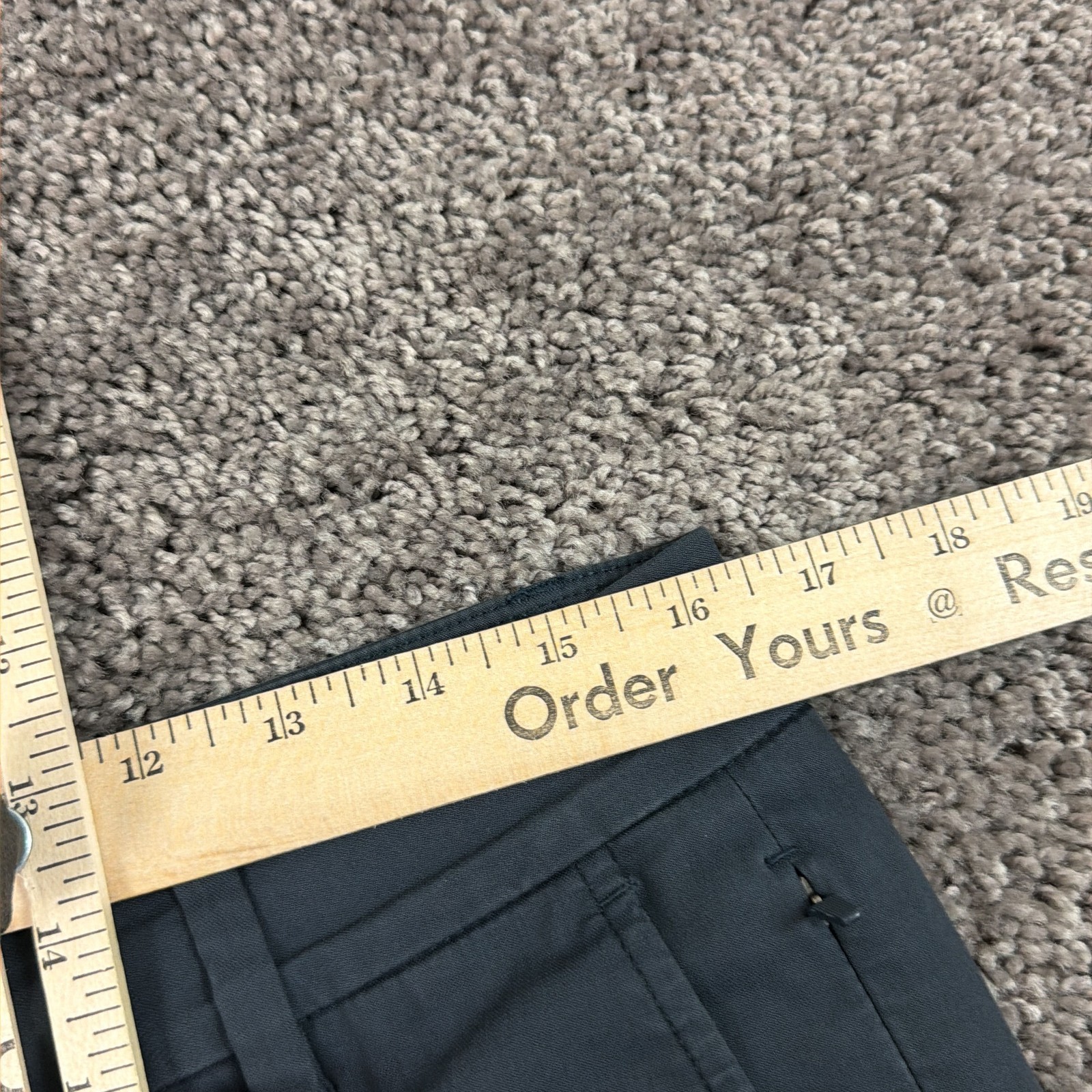 Birddogs Pants Mens 34 (32×29) Gray Tapered Stretch Lightweight Golf Boomstick