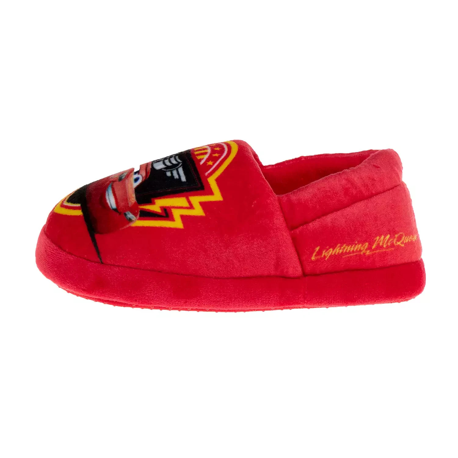 Disney / Pixar’s Cars Lightning McQueen Toddler Boys Slippers 5/6 7/8 9/10 11/12