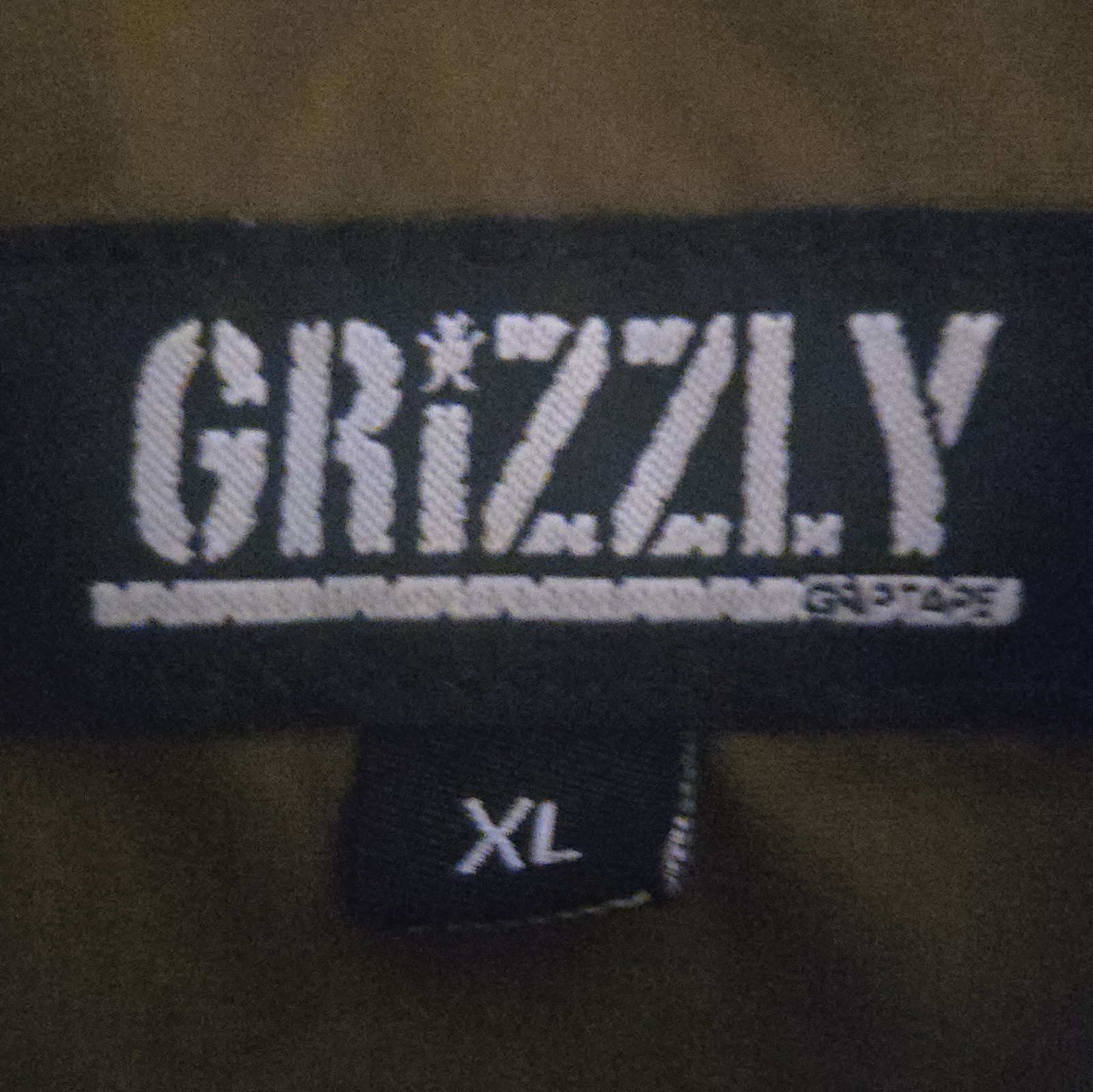 XL Grizzly Men’s Jacket Green Full Zip Pockets Button Up