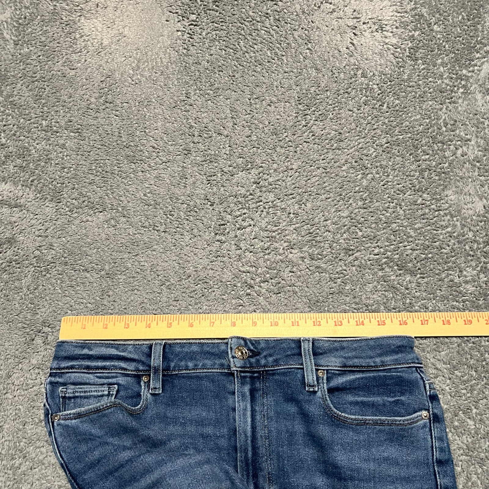 Paige Jeans Womens 31 (32×27.5) Cindy Raw Hem Straight Leg High Rise