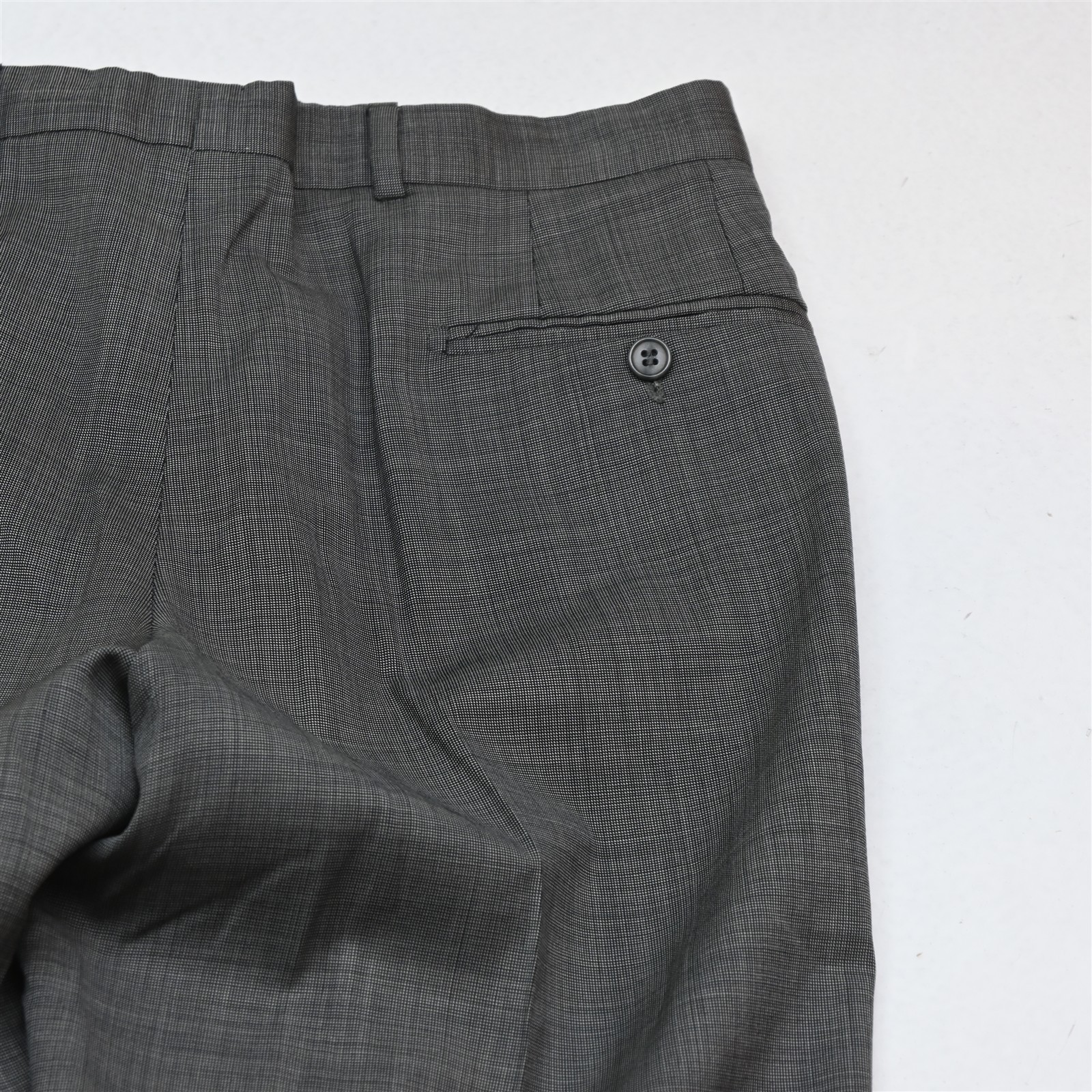 Taylor and Stewart 36R 32×30 Gray Brooksfield Super 120s Mens Jacket Pants Suit