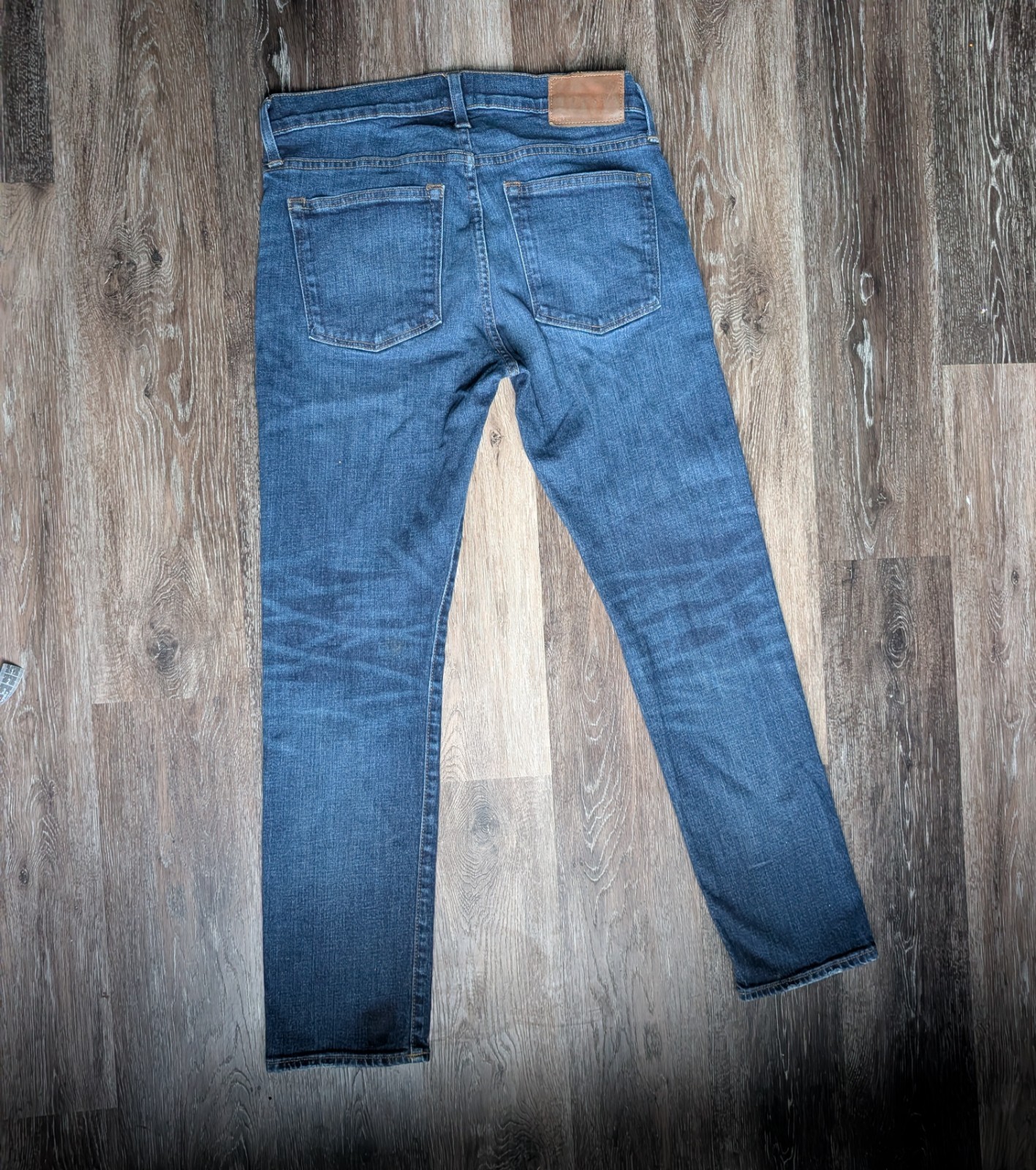 J. Crew Mens 484 Slim Jeans Size 31×30 Blue Dark Wash Stretch Denim Preppy