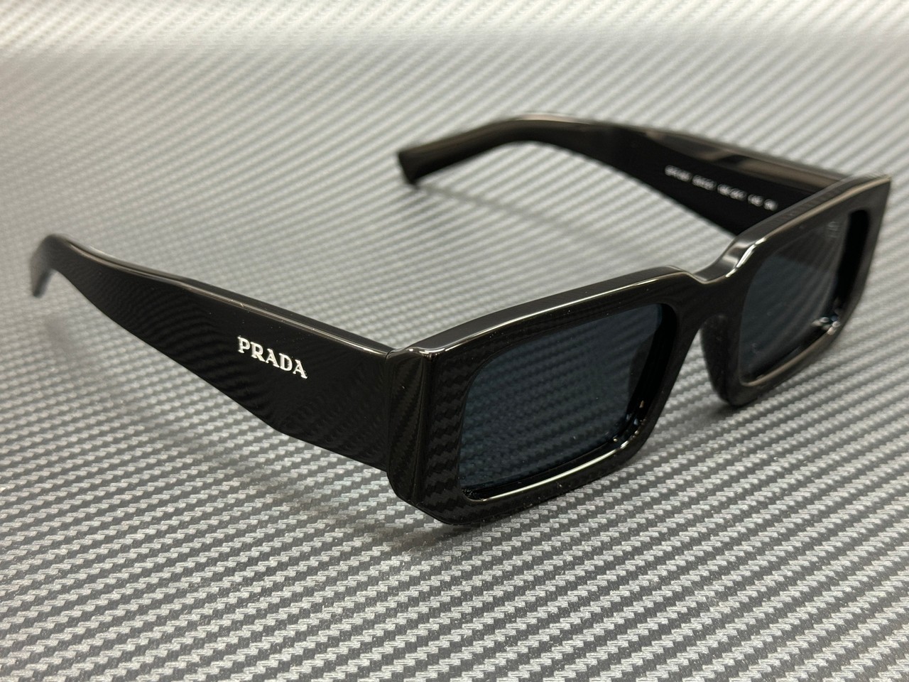 PRADA PR 06YS 16K2K1 Black Grey Men’s 53 mm Sunglasses