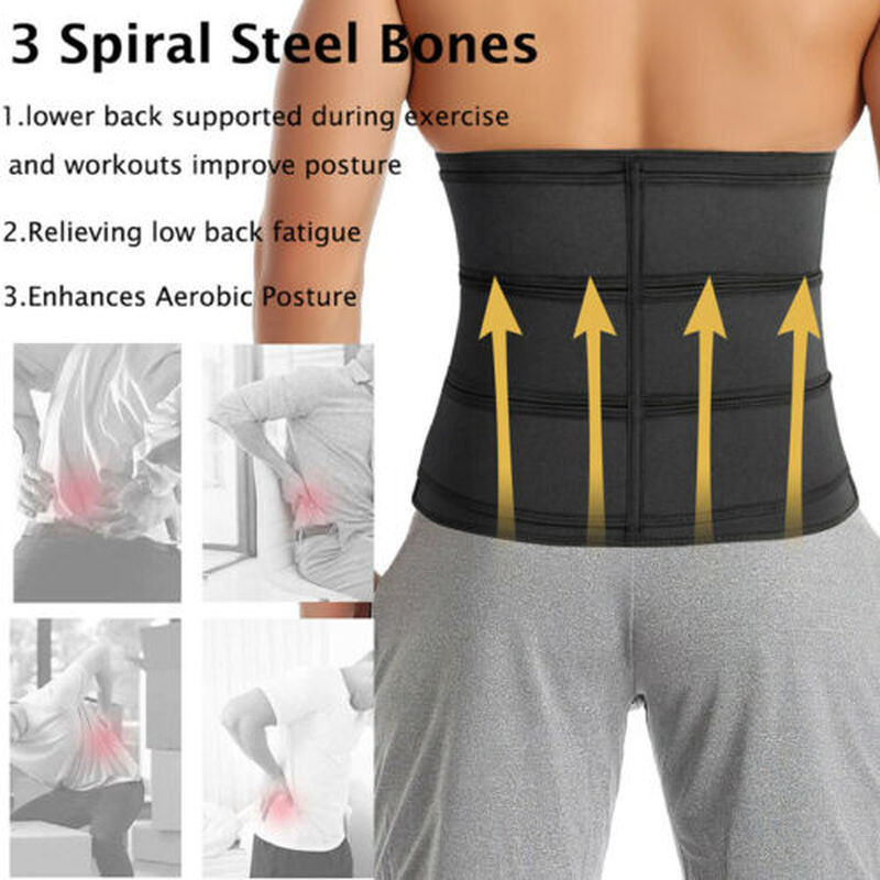 Lower Lumbar Back Support Brace Pain Relief Posture Orthosis Waist Belt Trimmer