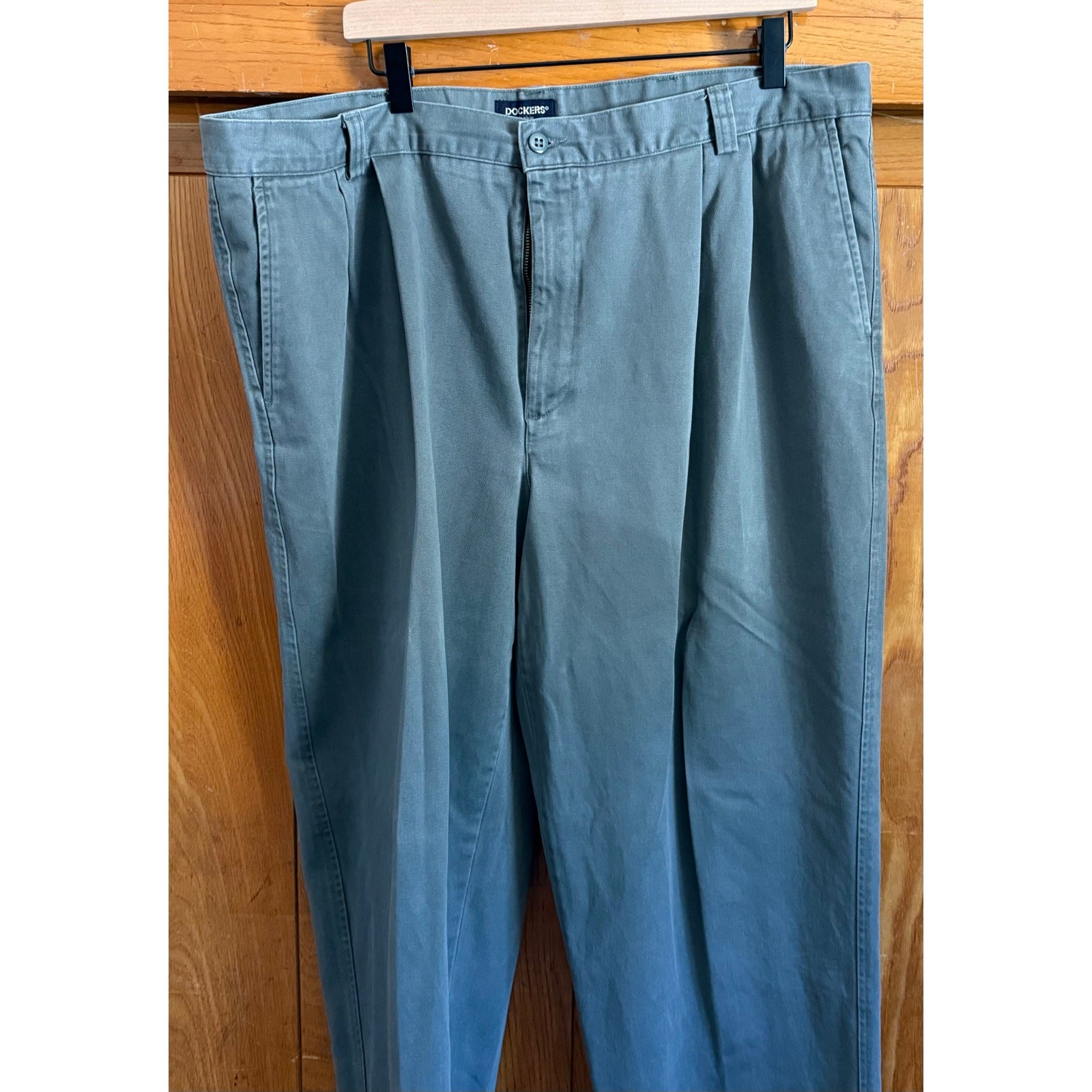 Vintage 90s Dockers Surplus Relaxed Pleated Pants W42 L36