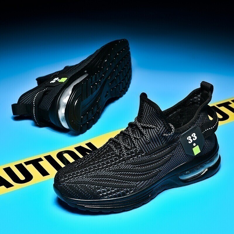 Mens Breathable Non-slip Athletic Shoes Soles Casual Lightweight Soft-Sole Shoes