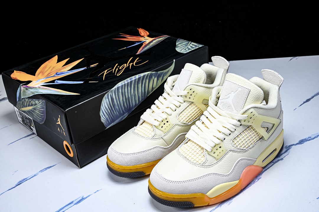 Jo*dan 4 Retro Birds of Paradise HV0823-101 Men’s Athletic shoes Size 4-13