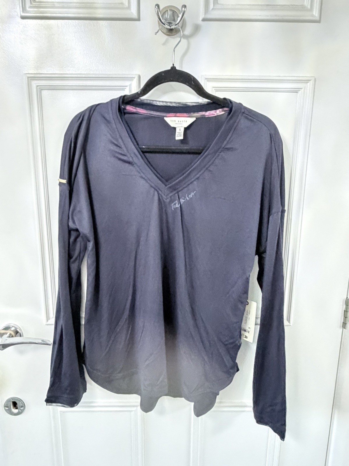 Ted Bakers Long Sleeve T Shirt Size S new with tags