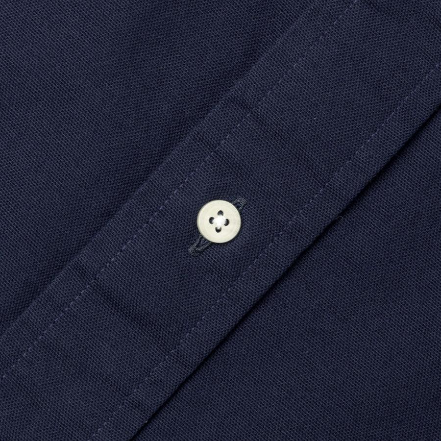Gitman Vintage $250 NWT Navy Blue Overdye Oxford 100% Cotton Button Down Shirt M