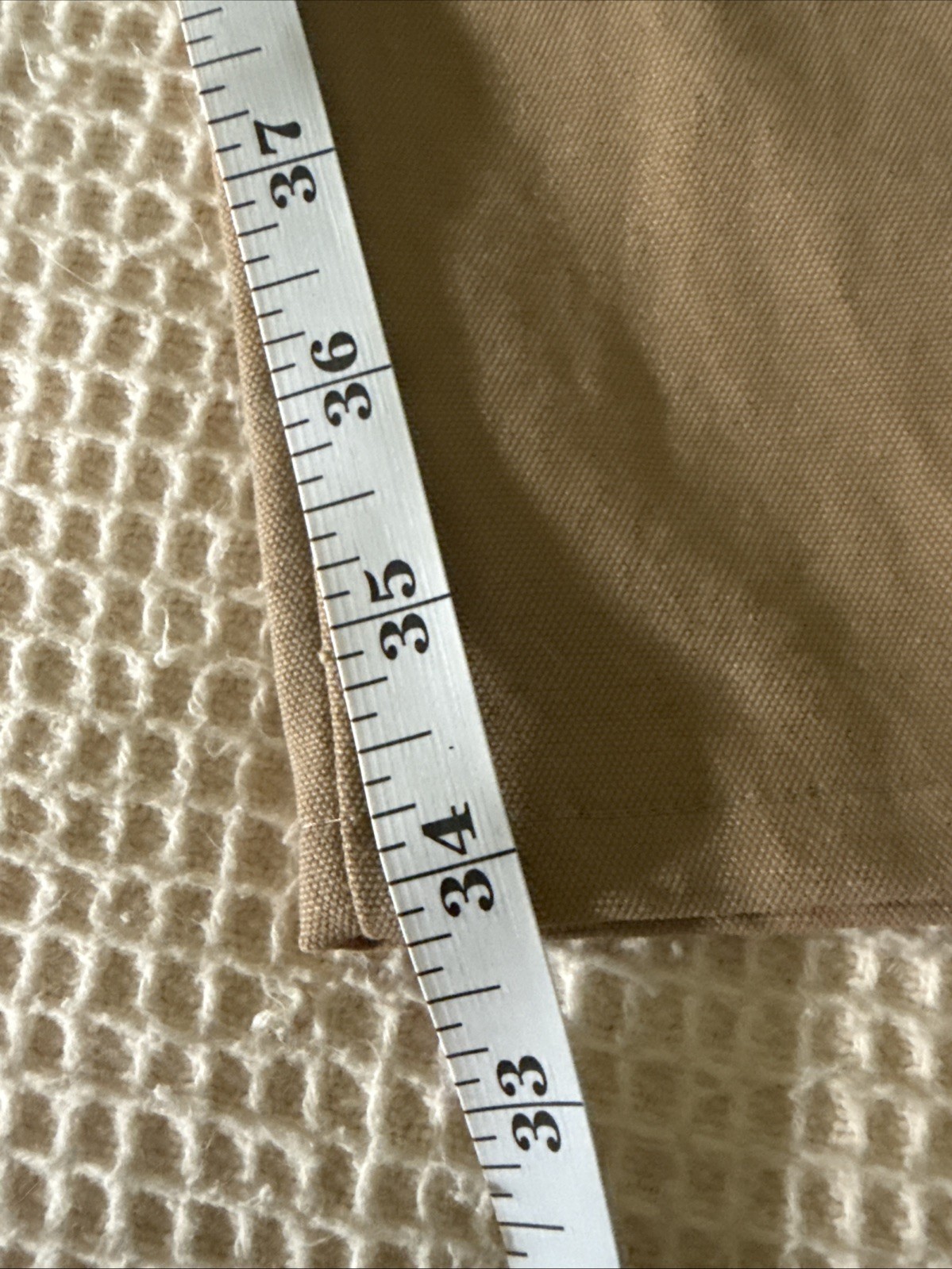 Wrangler Men’s Carpenter pants Size 36 x 30 Loose Fit, 100% Cotton, Khaki