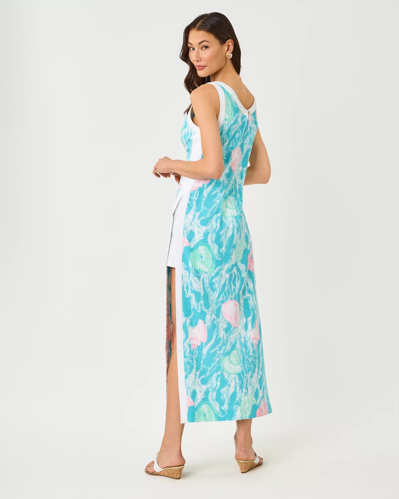 NWT Lilly Pulitzer Eleanora Maxi Shift Romper, All Size.
