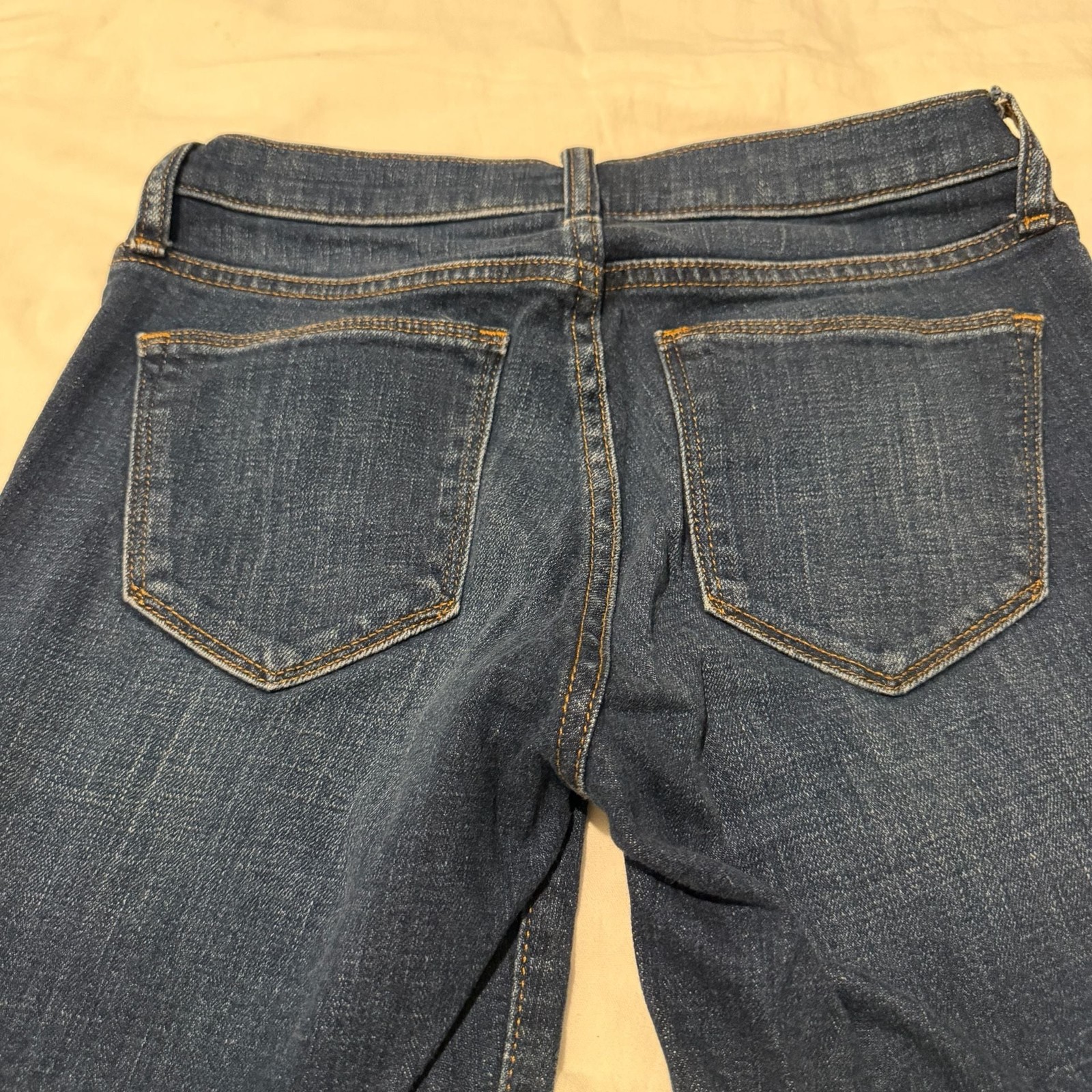 Gap 1969 Mid-Rise True Skinny Ankle Jeans in Dark Wash Size 25 R