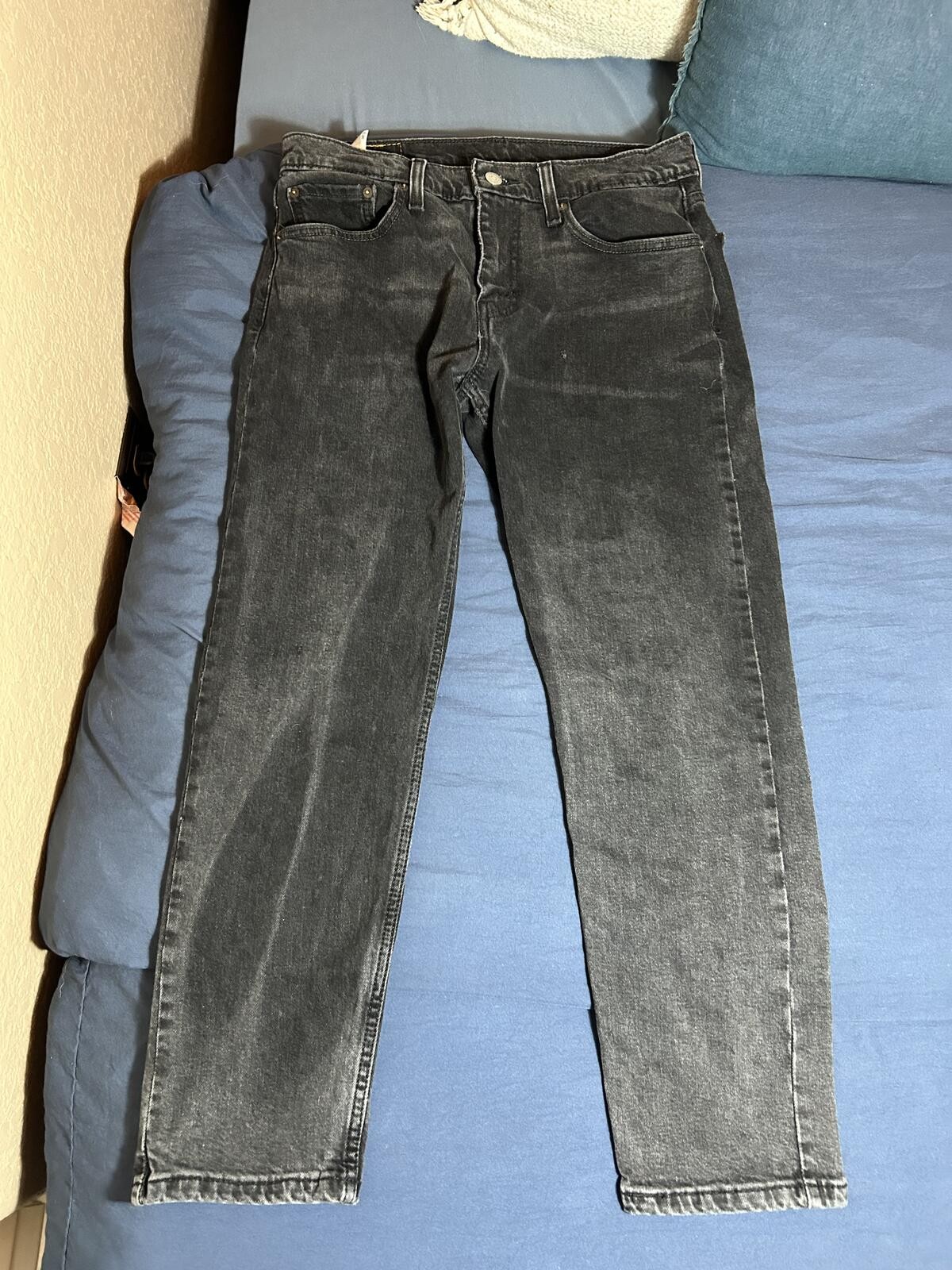 Levi’s 502 Tapered Fit Black Jeans W30 L29