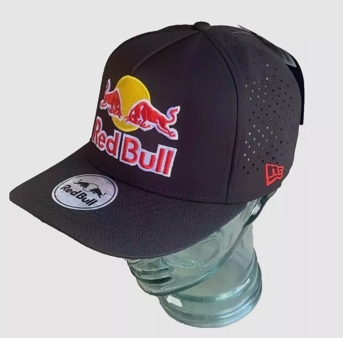 Black Performance Baseball Cap. 3 logos. Racing. BMX. MotoGP. Motocross.