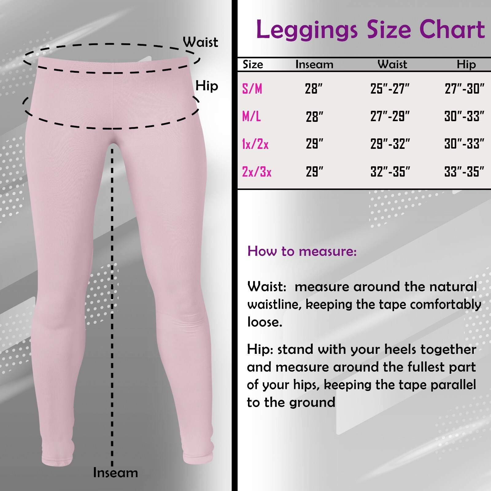 [3 Pack] Leggings for Women Athletic Yoga Casual Lounge Pants Buttery Soft Feel
