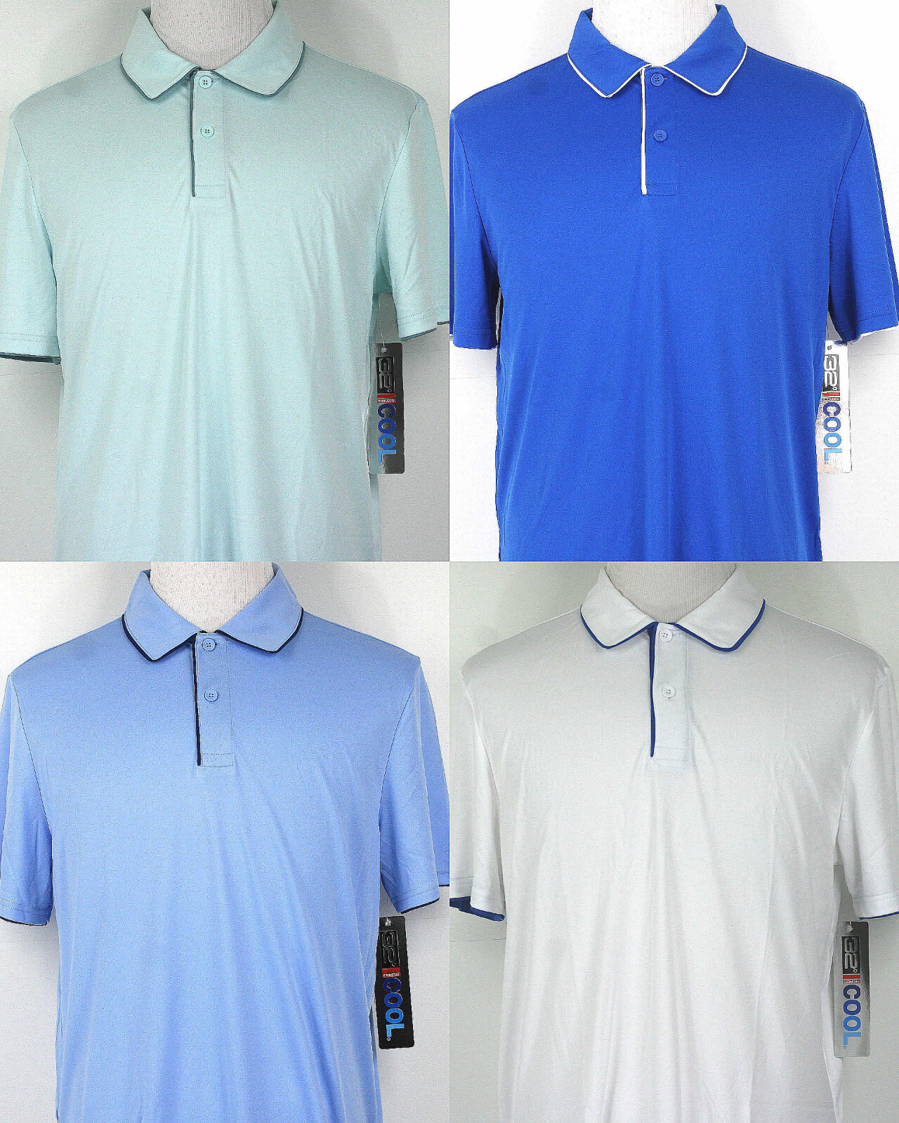 32 Degrees Cool Polo Shirt Regular Fit Short Sleeve S M L XL XXL