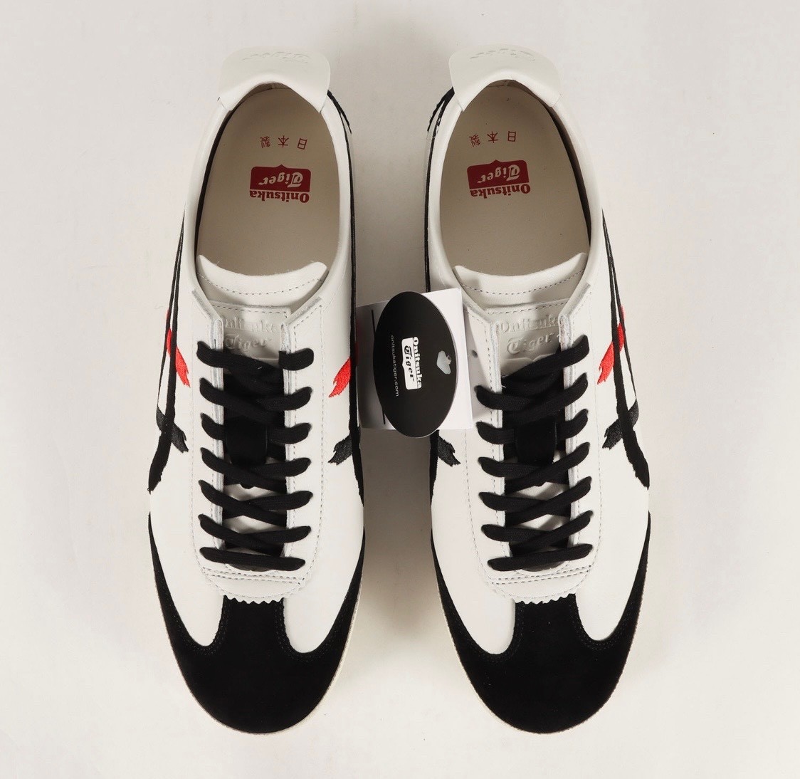 Onitsuka Tiger MEXICO 66 DELUXE NIPPON MADE 1181A119 100 WHITE BLACK oki04