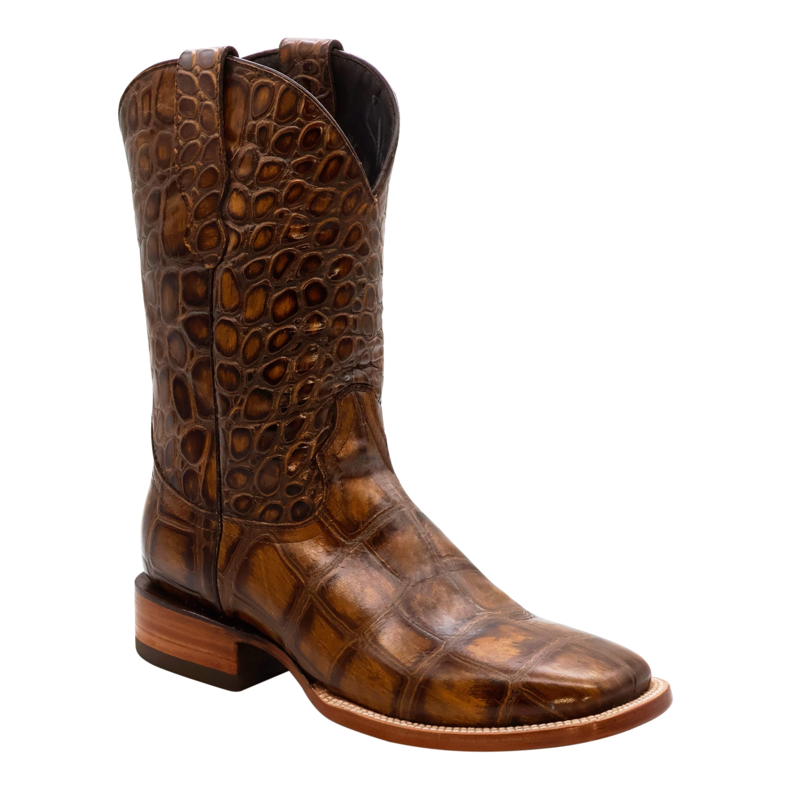 Men’s Genuine Leather Blake Square Toe Manglar Handcrafted Quality Boots