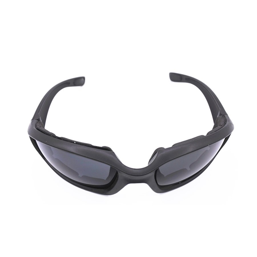 3 Pairs Chopper Padded Foam Wind Resistant Sunglasses Motorcycle Riding Glasses