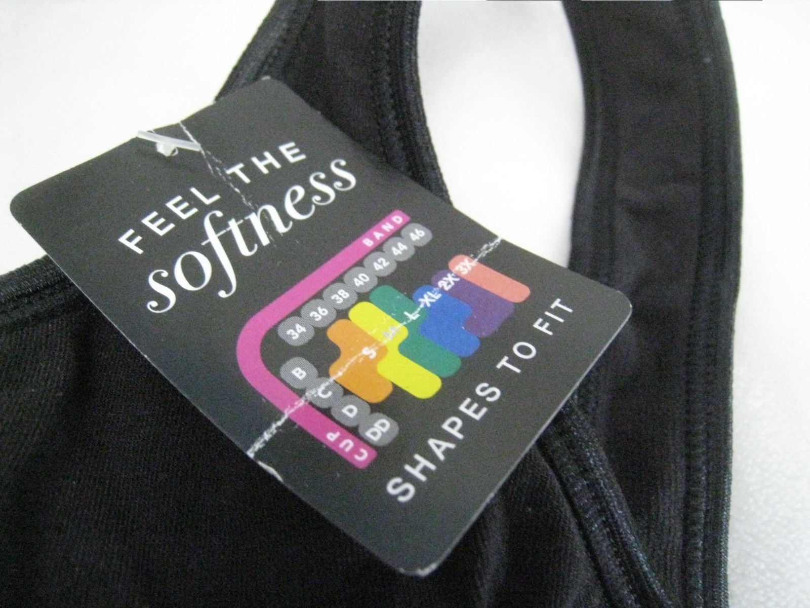 Bali Comfort black (S) flex-fit bra NWT NEW DF3484 XBK SMALL no-slip straps