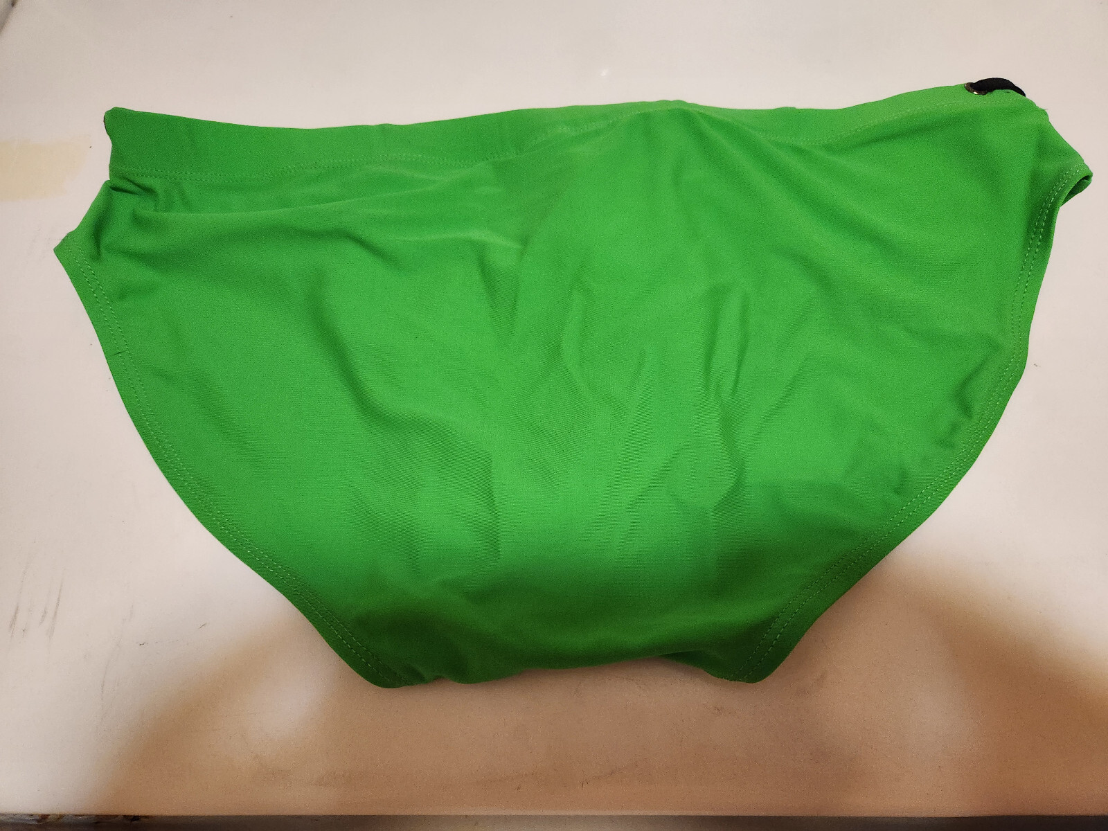 Men’s Top Spot Apparel Green Swim Brief Size 34