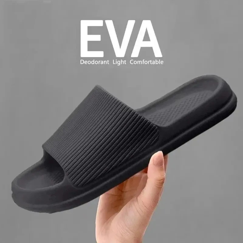 Cozy Pillow Slides Anti-Slip Sandals Ultra Soft Slippers Cloud Home Outdoor Shoe