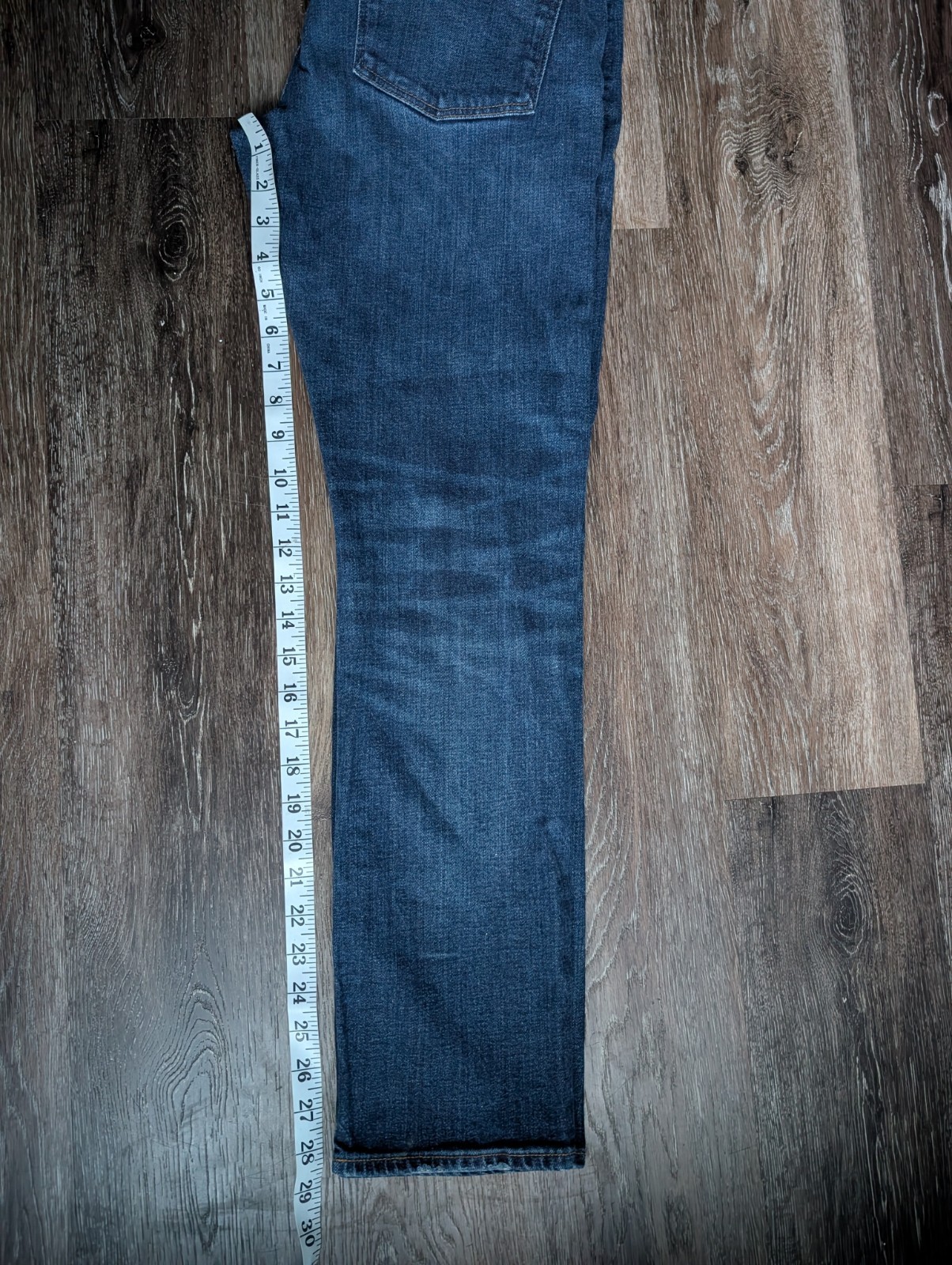 J. Crew Mens 484 Slim Jeans Size 31×30 Blue Dark Wash Stretch Denim Preppy