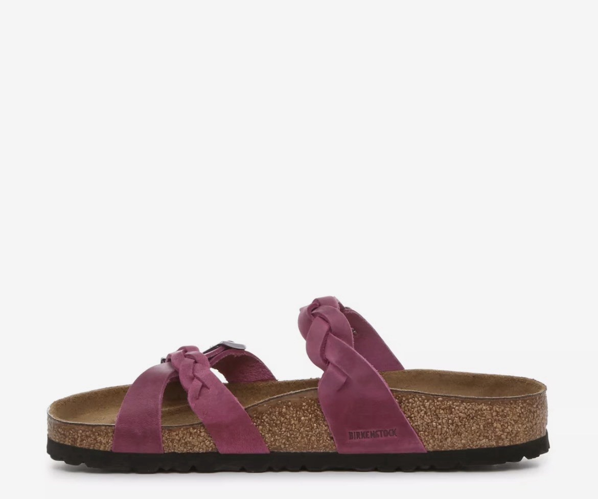 Birkenstock Franca Sandal – Dark Fuchsia- EU 39 Women USA 8.5 -9